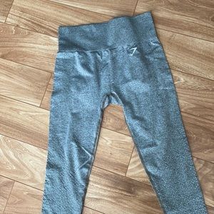 Grey/greenish Gymshark leggings high rise size M